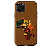 Africa Continent Glitch Art Design Case for iPhone 11 Pro