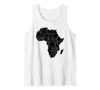 Africa Countries Africa Map Tank Top