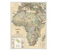 Africa Executive, laminated: Wall Maps Continents (National Geographic Reference Map)