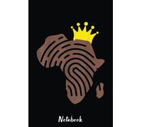 Africa Finger Crown Black History Pride Heritage Gift Notebook: College Ruled Line Paper Notebook Journal Composition Notebook Exercise Book (110 Page,6 x 9 inch)