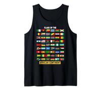 Africa Flag Costume Ideas for Kids African Continent Flags Tank Top