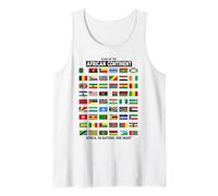 Africa Flag Themed Ideas for Kids African Continent Flags Tank Top
