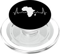 Africa Heartbeat Safari Africa Travel South Africa PopSockets PopGrip for MagSafe