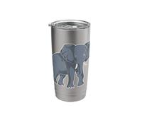 Africa - India - Animals - Elephant Stainless Steel Insulated Tumbler