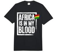Africa is in My Blood African Comfort Colors Adult Heavyweight T-Shirt