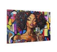 Africa Jigsaw Puzzles for Adults 1000 Jigsaw Puzzle Woman Pattern Design with Gift Box Packaging for Gifts for Women, Beginner Challenging Family Activity for Home Wall Bedroom Decor 75x50 CM -1415y