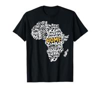 Africa Made Up Of Its Countries Names T-Shirt