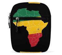 Africa Map Reggae Rasta Small Crossbody Bag Classic Shoulder Bag Mini Messenger Bags for Women Men