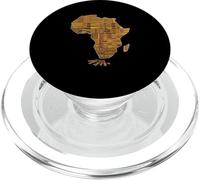 Africa Map Roots Funny Cultural Women Men PopSockets PopGrip for MagSafe