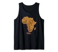 Africa Map Roots Funny Cultural Women Men Tank Top