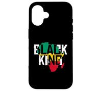 Africa Map Royal Pride Black King Case for iPhone 16