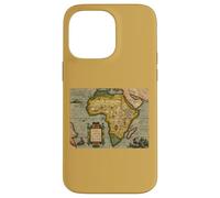Africa Map Tabula Nova 1570 African Historical Antique Case for iPhone 14 Pro Max