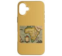 Africa Map Tabula Nova 1570 African Historical Antique Case for iPhone 16 Plus