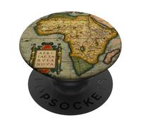Africa Map Tabula Nova 1570 African Historical Antique PopSockets Adhesive PopGrip