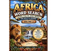 Africa Maps & Word Search Puzzles - Volume 2: Explore African Countries & Territories, Maps, Interesting Facts, Geography, Culture, Nature & More (World Countries Maps & Word Search Puzzle Books)