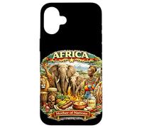 Africa, Mother of nations Case for iPhone 16 Plus