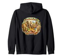 Africa, Mother of nations Zip Hoodie