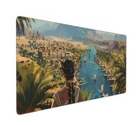 Africa Mouse Mat 900x400 mm Large Mouse Pad Landscape Waterproof Desk Mat with Non-Slip Rubber Base, Smooth Surface to Improve Precision and Speed, xxl Gaming Mousepad for Computer, PC, Laptop 2S-188