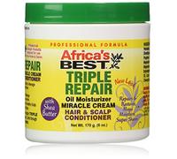 Africa,s Best Triple Repair Oil Moisturizer Cream Hair & Scalp Conditioner 170g