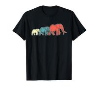 Africa Safari Zoo Animal Elephants Family Elephant T-Shirt