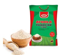 Africa Select Ayoola Poundo Yam Flour - 4.5kg Pack | Authentic Instant Yam Flour | Traditional Nigerian & African Swallow Dish