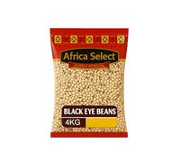 Africa Select Black Eye Beans 4kg | Premium Quality Beans for Stews, Soups & Salads | Family Pack