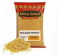 Africa Select Bulgur Wheat Coarse 1kg | Premium Coarse Cracked Durum Wheat for Pilaf, Soups & Stews | Nutritious & Filling
