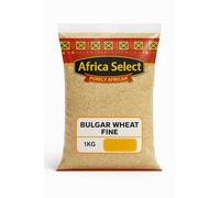 Africa Select Bulgur Wheat Fine 1kg | Premium Durum Wheat for Tabbouleh, Pilaf, Salads & Baking | Quick-Cooking & Nutritious
