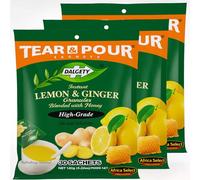 Africa Select DALGETY Instant Honey Ginger Lemon 90 Sachets (1.08kg) | Soothing & Refreshing Herbal Drink