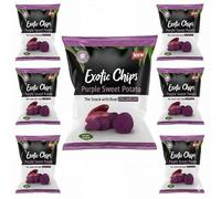 Africa Select Exotic Purple Sweet Potato Chips 85g (Pack of 9), Natural & Healthy Crispy Crunchers Snacks