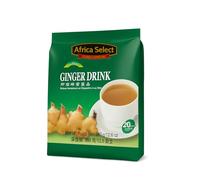 Africa Select Instant Ginger Drink Tea 20 Sachets | 360G Warming & Comforting Herbal Beverage