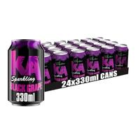 Africa Select KA BLACK GRAPE Sparkling Summer - 12oz (330ml) Cans (Pack of 24) | Bulk Pack | Limited Berry-Citrus Flavour Soda