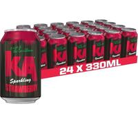 Africa Select KA Strawberry Fizzy - 12oz (330ml) x 24 Pack | Limited Edition USA Soda | Refreshing Summer STRAWBERRY Flavour