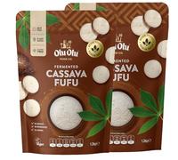 Africa Select Olu Olu Cassava Fufu 2.4kg | Premium Cassava Flour for Traditional African Meals