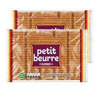 AFRICA SELECT Pack of 2 x 800G Biscuits Petit Beurre | Classic Butter Biscuits | Crispy & Golden Tea Snack