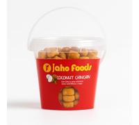 AFRICA SELECT Pack of 3 Jafro Foods Coconut Chin-Chin 250g Jar - Sweet Crunchy West African Snack | Infused with Real Coconut Flavour | Product of Ghana