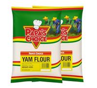 Africa Select Papa’s Choice Pounded Iyam - 3kg | Authentic Yam Flour | Traditional Nigerian Swallow Food