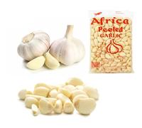 Africa Select Peeled Garlic 1KG | Class I | Fresh Whole Cloves | Ready to Use | Natural & Aromatic