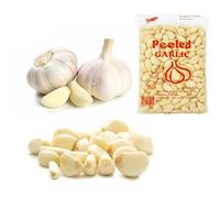 Africa Select Peeled Garlic | Class I | Fresh Whole Cloves | Ready to Use | Natural & Aromatic (2KG)