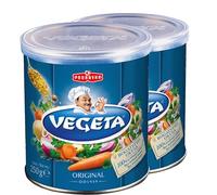 Africa Select Podravka Vegeta - 250g Universal Food Seasoning (Pack of 2) | Traditional Balkan All-Purpose Seasoning Mix