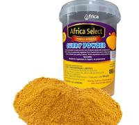 Africa Select Purely African Curry Powder 180g - Premium 11-Spice Blend | Aromatic Turmeric, Cumin, Coriander & Ginger | Mild Sweet Heat, Vegan-Friendly Seasoning for Meat, Vegetables & Stews
