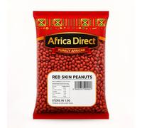 Africa Select Red Skin Peanuts 1.5kg | Premium Raw Peanuts with Skin for Snacking, Roasting & Cooking