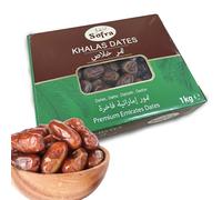 Africa Select Sofra Khalas Dates - Emirates Dry Dates 1kg (Pack of 4) | Authentic Premium Date