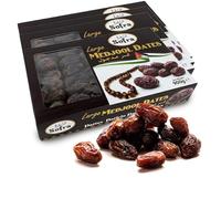 Africa Select Sofra Palestinian Large Medjool Dates - 900g (Pack of 4) | Bulk Value Pack | Premium Sweet Dates