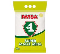 Africa Select Super Maize Meal 5kg - Authentic South African White Maize Flour | Traditional Staple Food | Smooth Texture for Pap, Sadza, Ugali