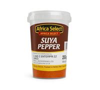 Africa Select Suya Pepper 250g | Authentic West African BBQ Spice Blend (250 (Pack of 2))