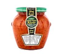 Africa Select Vipro Ajvar Extra Mild - 580ml Jar | Traditional Balkan Roasted Red Pepper Relish