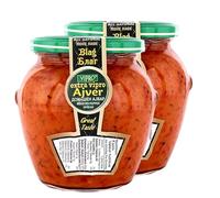 Africa Select Vipro Ajvar Extra Mild - 580ml Jars (Pack of 2) | Authentic Roasted Pepper Relish