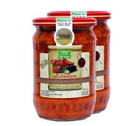 Africa Select Vipro De Luxe Lutenica - 580ml Jars (Pack of 2) | Traditional Balkan Roasted Vegetable Relish