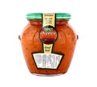 Africa Select Vipro Special Mild Ajvar Relish 580ml Jar | Authentic Roasted Red Pepper & Eggplant Spread | Traditional Balkan Domašen Specijalen Ajvar